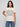 Lucky Floral Frame T-Shirt - Cream