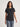 Lucky Script Ringer T-Shirt - Black