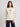 Lucky Script Floral Vines T-Shirt - Cream