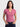 Fitted Henley T-Shirt - Rose Pink