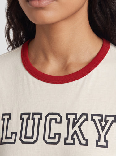Lucky Ringer T-Shirt - White
