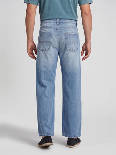 281 Baggy Mid Rise Jeans - Light Indigo