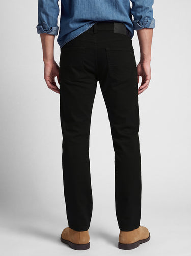 363 Vintage Straight Mid Rise Jeans - Dark Black