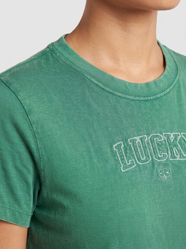 Lucky Mini Clover Baby T-Shirt - Green
