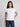 Lucky Script Flower Baby T-Shirt - White