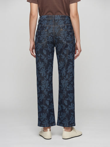 Sweet Straight Mid Rise Jeans - Mid Indigo